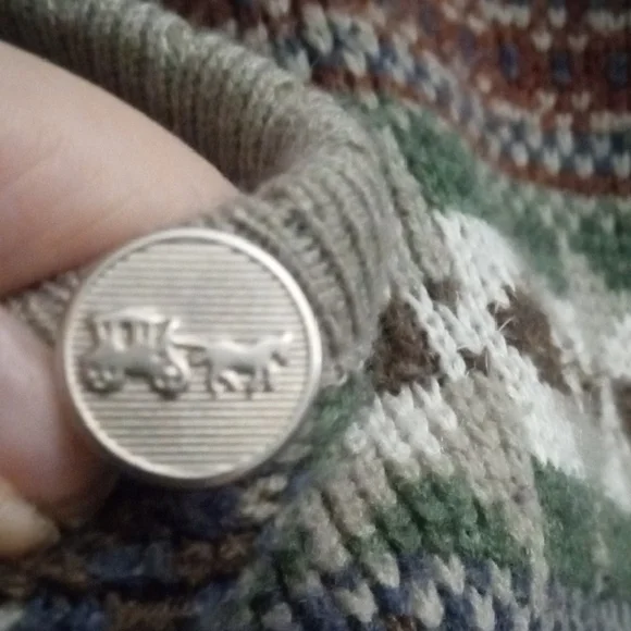 Tally Ho Multicolor Patterned Cardigan - Picture 4 of 5